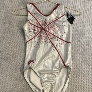 Girls’ GK Elite gymnastics leotard, child large